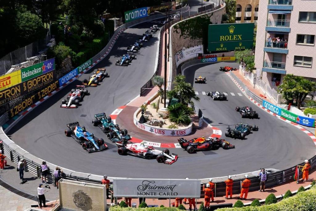 Luxueux Studio Neuf - Frontiere Monaco - Piscine - Parking Prive Exteriér fotografie